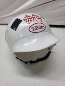 lot 6S image: Vintage Tonka Hard Hat and Tru-Scale International Toy Truck Set