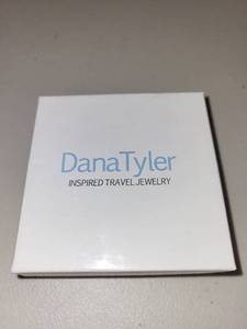 lot 20H image: Dana Tyler Gold Tone Anchor Pendant Necklace with Crystals