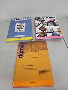 lot 63H image: Domus Architecture Book Collection by Taschen, Set of 3