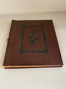 lot 22SP image: Vintage Basketball Scrapbook with Photos & Clippings - Mid 20th Century
