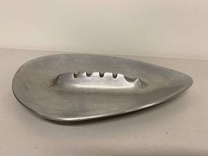 lot 25BC image: Vintage Aluminum B&B Ashtray St. Paul Minn. USA - Unique Mid-Century Decor