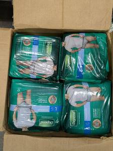 lot 31SP image: 12 Packs Depend Fit-Flex Underwear for Men Large 17 Count Each