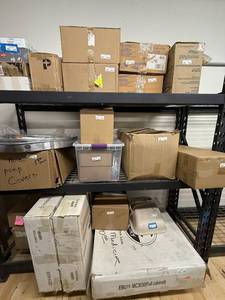 lot 1R image: Large Lot of Unopened Boxed Light Fixtures