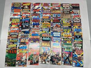 lot 12R image: Marvel and GI Joe Comic Book Collection - Captain America, Iron Man, Spider-Man