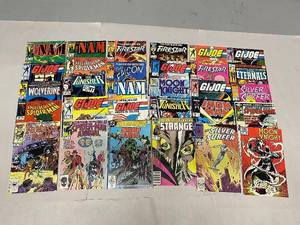 lot 16R image: Marvel Comics Lot Spider-Man, G.I. Joe, Moon Knight, Punisher & More
