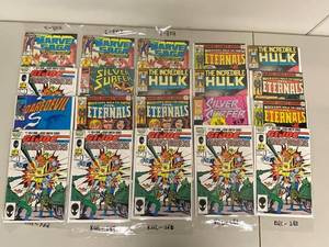 lot 24R image: Vintage Marvel Comic Book Collection G.I. Joe, The Eternals, Hulk, Silver Surfer