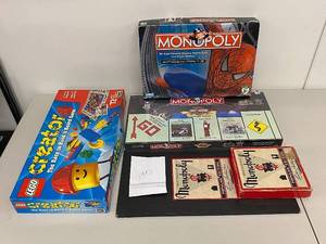 lot 25K image: Monopoly Spider-Man, Harley-Davidson, 1951 Edition & LEGO Creator Games