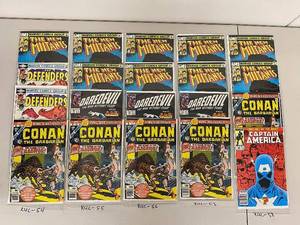 lot 29R image: Vintage Marvel Comic Books Collection New Mutants, Conan, Daredevil & More