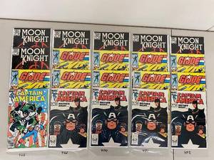 lot 34R image: Marvel Comics Lot Moon Knight, G.I. Joe, Captain America Vintage Collection