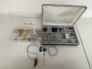 lot 47K image: Assorted Jewelry Collection Necklaces, Rings, Charms, and More