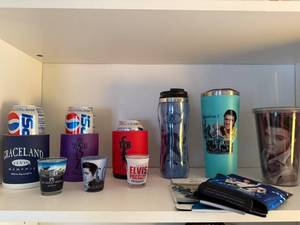 lot 127 image: Elvis Presley Graceland Drinkware and Souvenir Collection