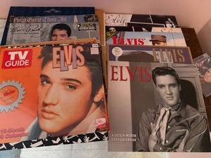 lot 149 image: Elvis Presley Record Albums and Calendar Collection