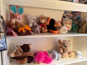 lot 156 image: Collection of TY Beanie Babies and Assorted Plush Toys