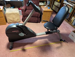 lot 211 image: Pro-Form SR 30 Recumbent Exercise Bike with Digital Monitor