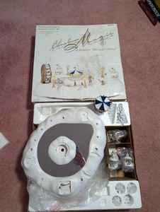 lot 231 image: Trendmasters Christmas Magic Winter Wonderland Animated Centerpiece