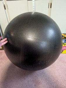 lot 277 image: Trideer Black Exercise Stability Ball