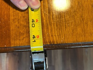 lot 189 image: Wooden Cedar Hope Chest with Brass Handles