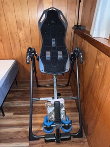 lot 190 image: Teeter FitSpine X-Series Inversion Table with Accessories