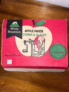 lot 207 image: White Mountain Apple Parer Corer & Slicer in Original Box