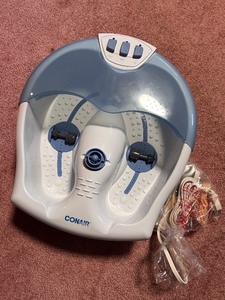 lot 257 image: Conair Foot Spa Bath with Heat, Vibration, and Water Jet