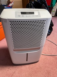 lot 261 image: Frigidaire 70-Pint Dehumidifier Model FAD704DWD with Removable Water Tank