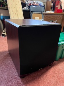 lot 280 image: Paradigm PW-2200 Subwoofer PW Series with Cherry Finish