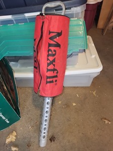 lot 297 image: Maxfli Golf Ball Shag Tube with Red Zip Case