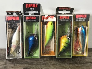 lot 236 image: Lot of 5 Rapala Fishing Lures in Original Boxes - see description for more info
