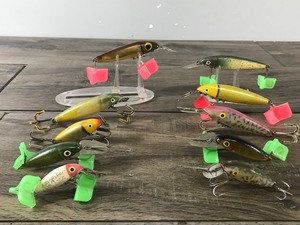 lot 243 image: Lot of 10 Cisco Kid Fishing Lures