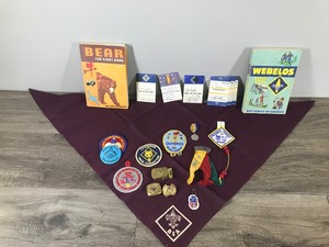 lot 257 image: Lot of Cub Scout Collectibles