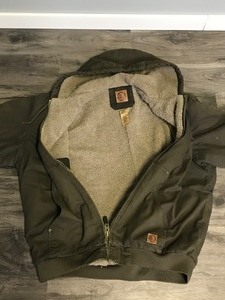 lot 358 image: Heavy Duty Berne Hooded Winter Jacket Size 2XLR