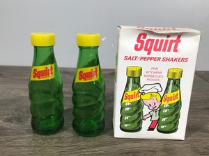 lot 416 image: Collectible 1974 Squirt Salt & Pepper Shakers in Original Box