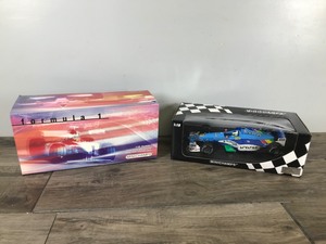 lot 170 image: 1999 Pauls Model Art Mini Champs Giancarlo Fisichella #9 Benetton F-1 Car Limited Edition W189938611