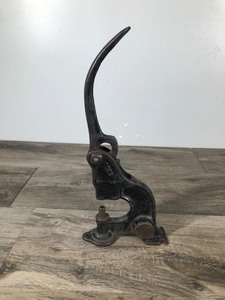 lot 435 image: Vintage Cast Iron Pony River Punch  - Pat Mar 27 Oct 8, 1900