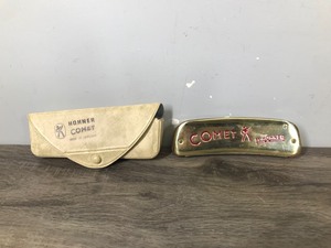 lot 438 image: Vintage Comet M-Hohner Harmonica with Case - Made in Germany