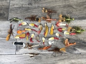 lot 127 image: Large Lot of Flies for Fly Fishing