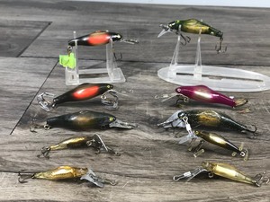 lot 126 image: Lot of 10 Collectible Phillips Fishing Lures  - see description for more info