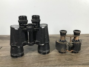 lot 110 image: 2 Pairs of Vintage Binoculars