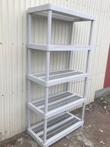 lot 15 image: 5 Tier Heavy Duty Shelving unit - 36 across x 73 tall x 18 deep