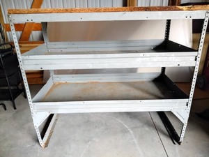 lot 23A image: Steel Shelving Unit