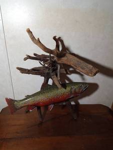 lot 28 image: Trout mount