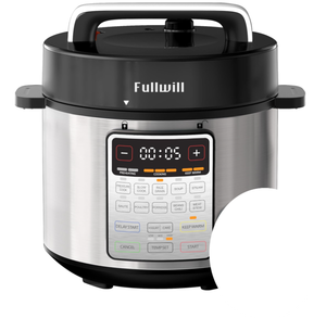 lot 59 image: Fullwill Electric Pressure Cooker Uni 6qt, 9-in-1 Multi-Functional Slow Cooker, Rice Cooker, Yogurt Maker, Cake Maker, Saut Pan, Steamer, Food Warmer, Soup Maker 6.34qt  6l 1000w