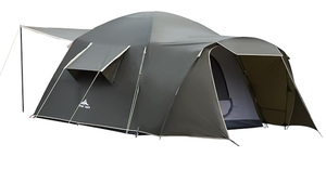 lot 126 image: Three Bears Large 6 Person Tent - Windproof and Waterproof, Spacious Family Tent for Car Camping, Hiking and Longer Stays Outdoors USED