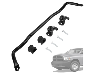 lot 144 image: 55398938AC Front Sway Bar with Bushings Kit, Front Suspension Stabilizer Bar Kit Comptaible with 2009-2010 Dodge Ram 1500, 2011-2018 Ram 1500, 2019-2022 Ram 1500 Classic 4WD, OEM# 55398938AB