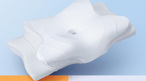 lot 166 image: Ultra Pain Relief Cooling Pillow for Neck Support, Adjustable Cervical Pillow Cozy Sleeping, Odorless Ergonomic Contour Memory Foam Pillows, Orthopedic Bed Pillow for Side Back Stomach Sleeper white