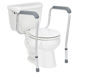 lot 225 image: Medline Toilet Safety Rails MDS86100RF