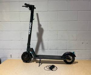 lot 37 image: Gotrax Rival Adult Electric Scooter  15.5 MPH top speed and 12 mile range.