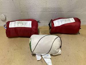 lot 422 image: LOT OF 3 Miscellaneous Sleeping Bags