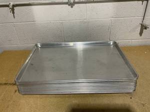 lot 169 image: Set of 11 Full Sheet Pans 43 lx18 h