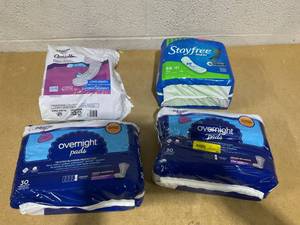 lot 437 image: LOT OF 4 Miscellaneous Women Pads